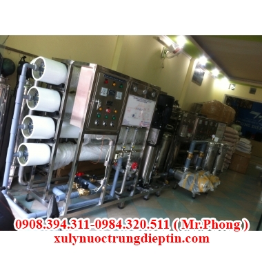 Hệ thống xử lý nước tinh khiết - Máy Lọc Nước Công Nghiệp - Công Ty TNHH Công Nghệ Kỹ Thuật Xử Lý Nước Trung Diệp Tín